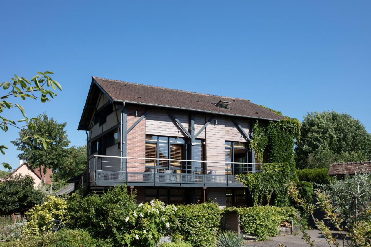 Hotel Le Jardin Des Plumes Giverny Exterior foto