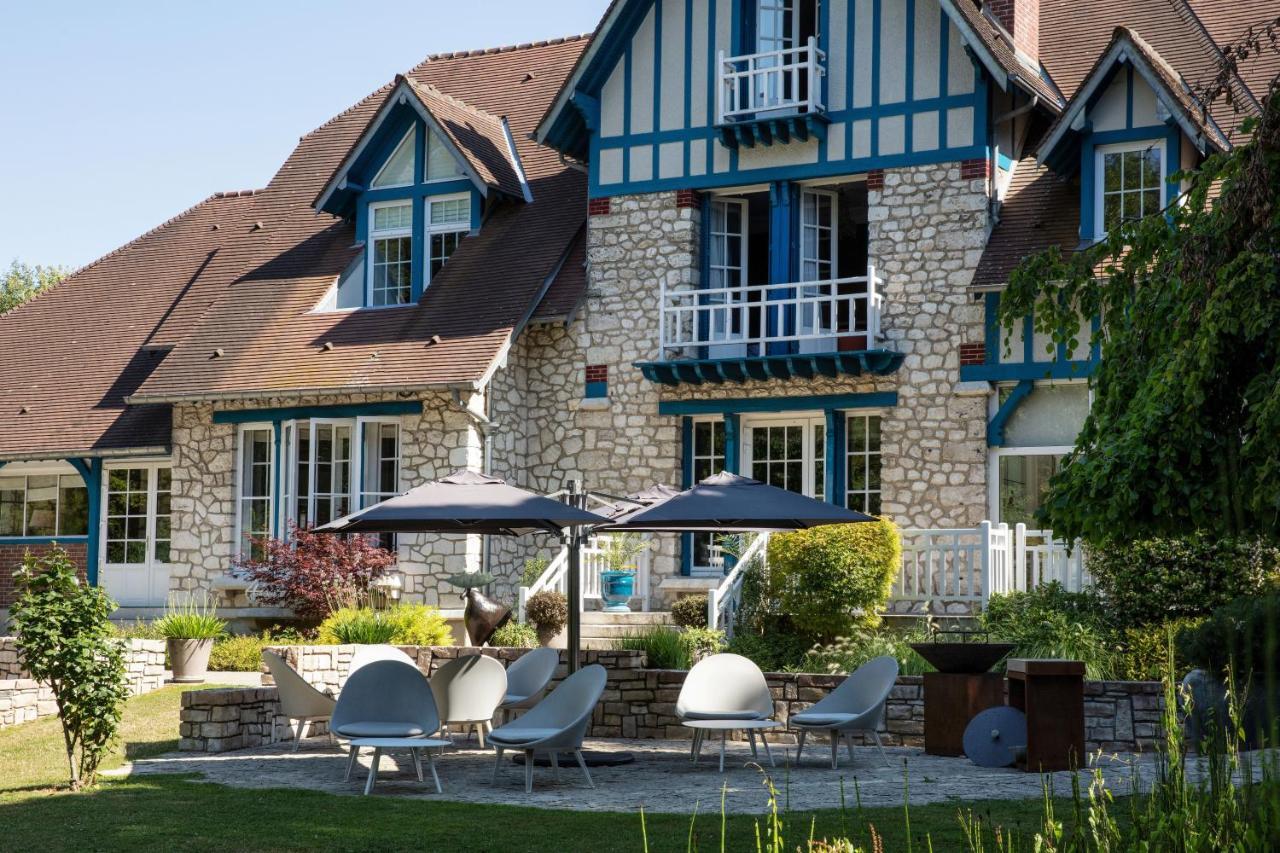 Hotel Le Jardin Des Plumes Giverny Exterior foto